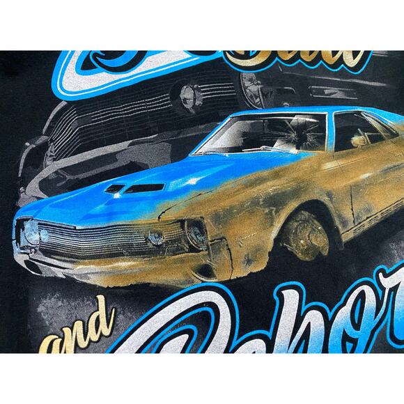 Snap-On Tools Big Bad and Reborn Graphic T-Shirt Men's 2XL Mechanic Workwear - Picture 5 of 7